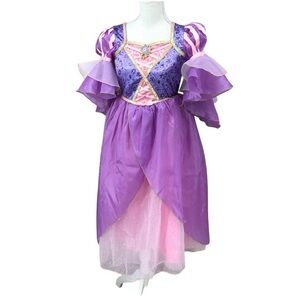 Disney Purple and Pink Princess Rapunzel Dress Costume Size 11/12